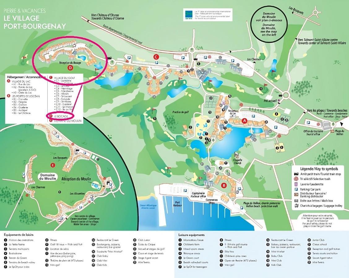 Maison De Vacances 4/6P Au Golf De Port Bourgenay Talmont-Saint-Hilaire Екстериор снимка